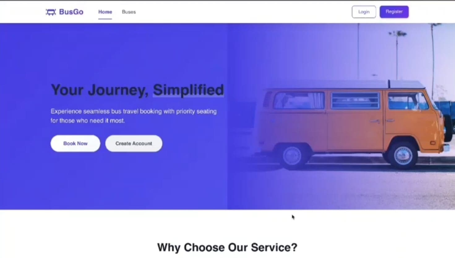 Bus Booking System